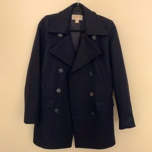 Michael Kors navy blue coat